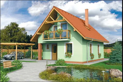 Montažna kuća Premier 86, 86 m², Monthaus (Montažne kuće Jevtić)