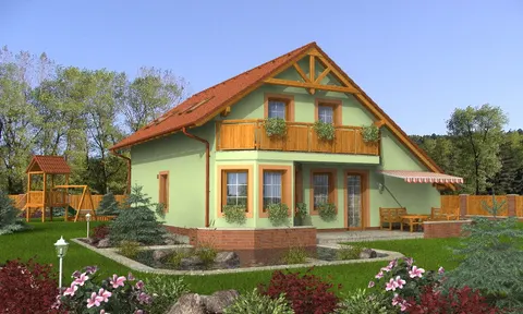 Montažna kuća Premier 92, 92 m², Monthaus (Montažne kuće Jevtić)