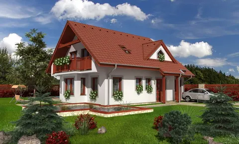 Montažna kuća Premier 93, 93 m², Monthaus (Montažne kuće Jevtić)