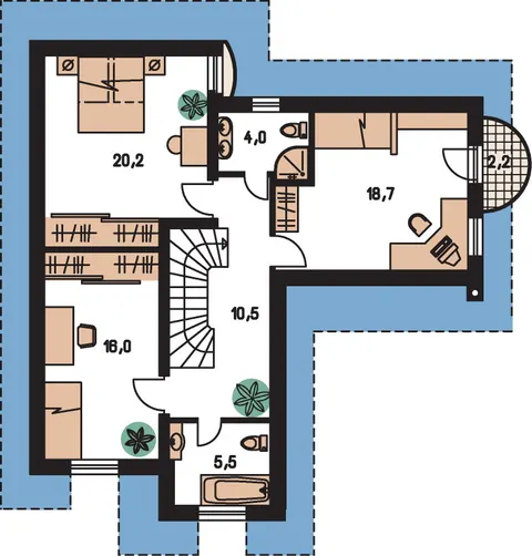 Montažna kuća Premium 220, 220 m², Monthaus (Montažne kuće Jevtić)