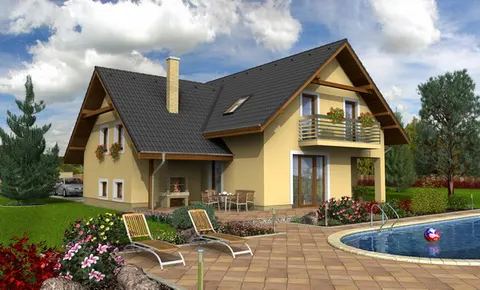 Montažna kuća Premium 221, 221 m², Monthaus (Montažne kuće Jevtić)