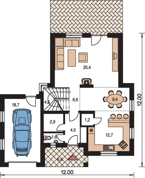 Montažna kuća Premium 231, 231 m², Monthaus (Montažne kuće Jevtić)