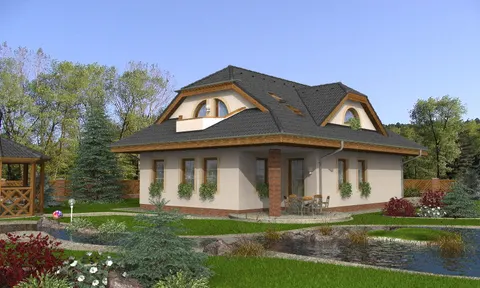 Montažna kuća Riviera 195, 195 m², Monthaus (Montažne kuće Jevtić)