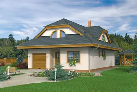 Montažna kuća Riviera 195, 195 m², Monthaus (Montažne kuće Jevtić)