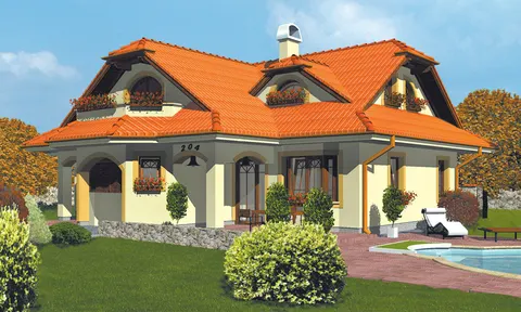 Montažna kuća Riviera 204, 204 m², Monthaus (Montažne kuće Jevtić)