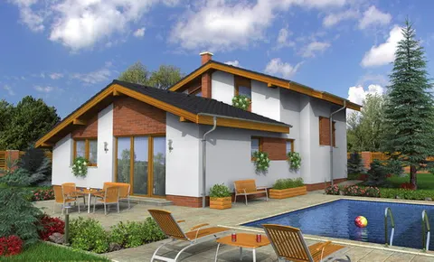 Montažna kuća Trend 267, 267 m², Monthaus (Montažne kuće Jevtić)