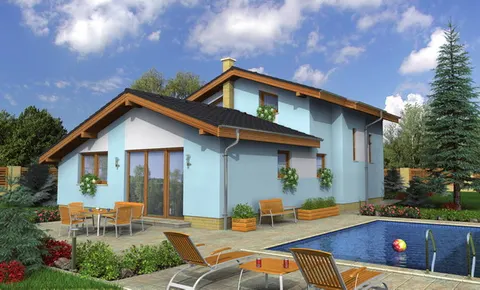 Montažna kuća Trend 267, 267 m², Monthaus (Montažne kuće Jevtić)