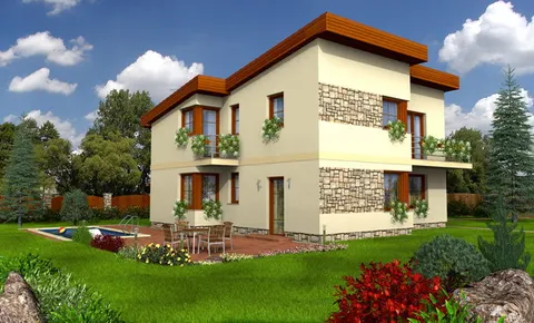 Montažna kuća Trend 271, 271 m², Monthaus (Montažne kuće Jevtić)