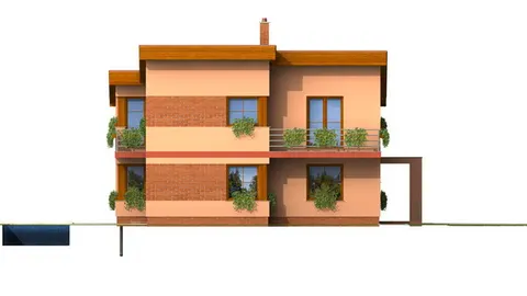 Montažna kuća Trend 271, 271 m², Monthaus (Montažne kuće Jevtić)