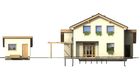 Montažna kuća Trend 276, 276 m², Monthaus (Montažne kuće Jevtić)