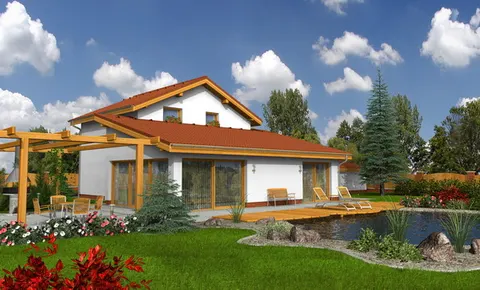 Montažna kuća Trend 276, 276 m², Monthaus (Montažne kuće Jevtić)