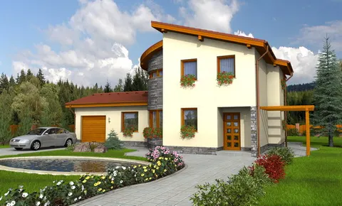 Montažna kuća Trend 277, 277 m², Monthaus (Montažne kuće Jevtić)
