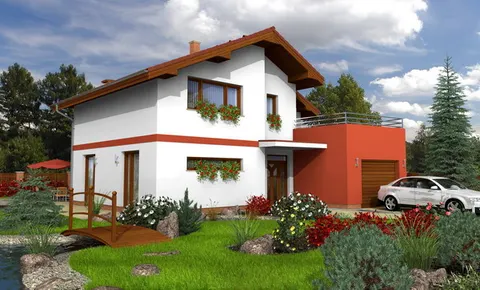 Montažna kuća Trend 278, 278 m², Monthaus (Montažne kuće Jevtić)