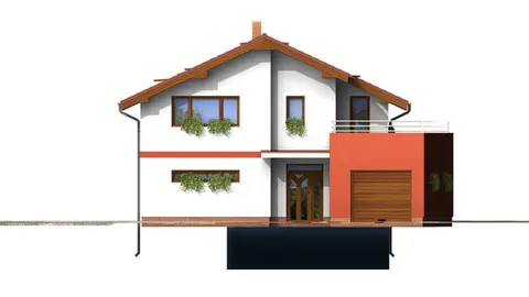 Montažna kuća Trend 278, 278 m², Monthaus (Montažne kuće Jevtić)