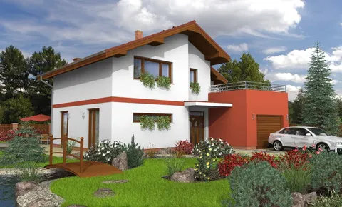 Montažna kuća Trend 278, 278 m², Monthaus (Montažne kuće Jevtić)