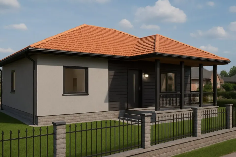 Montažna kuća Daria, 128 m², MS Montažne Kuće