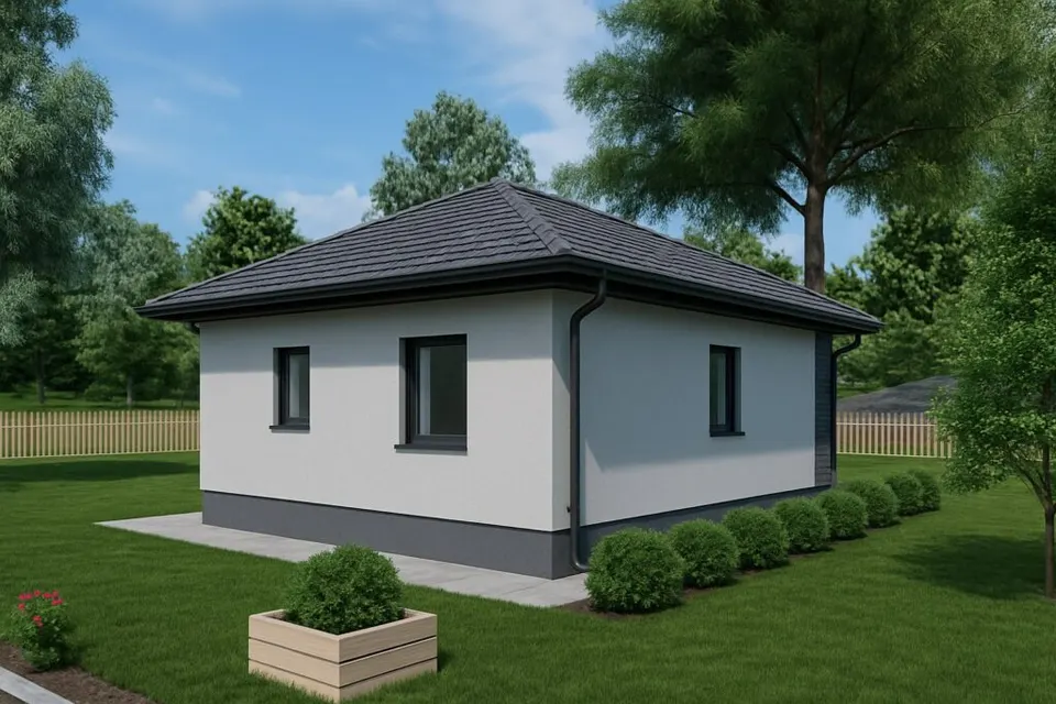 Montažna kuća Ivana, 66 m², MS Montažne Kuće