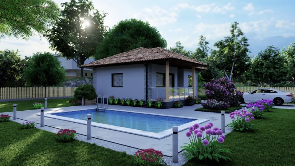 Montažna kuća Ivana, 66 m², MS Montažne Kuće