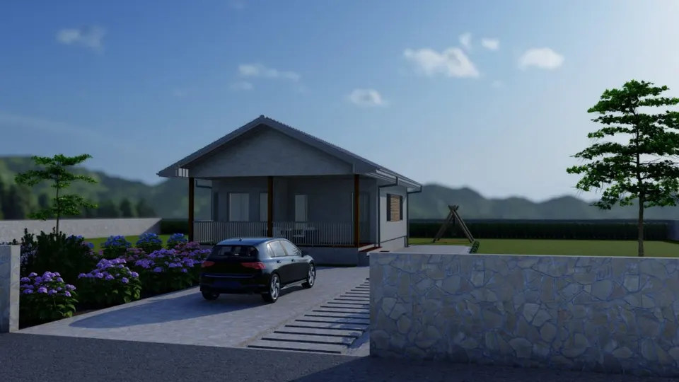 Montažna kuća Lea, 81 m², MS Montažne Kuće