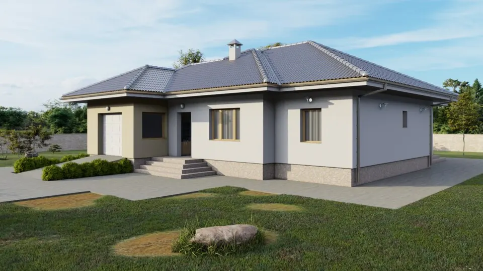Montažna kuća Magdalena, 150 m², MS Montažne Kuće