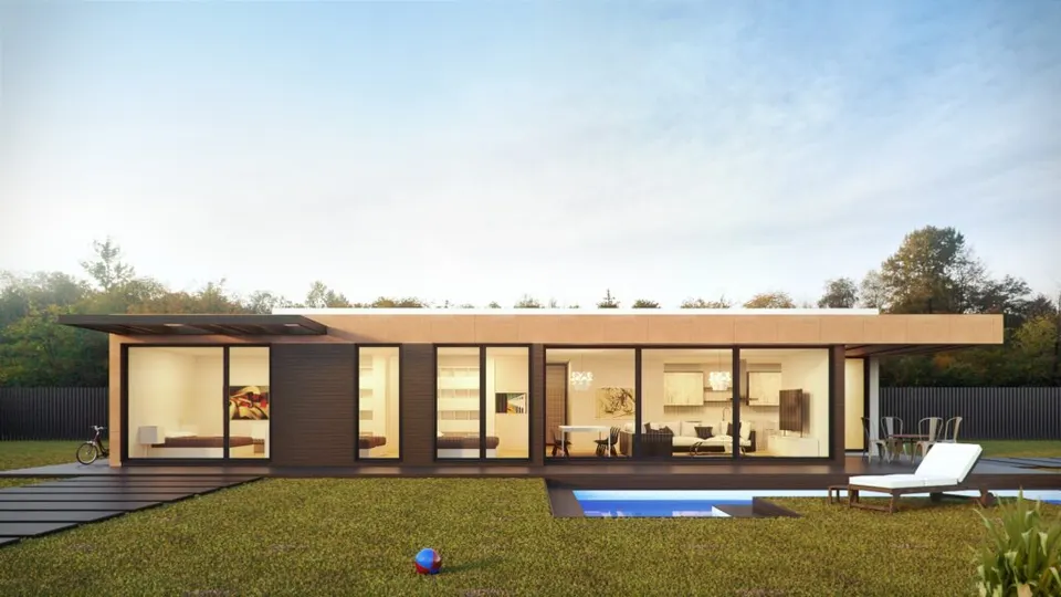 Montažna kuća Marsel, 148 m², MS Montažne Kuće