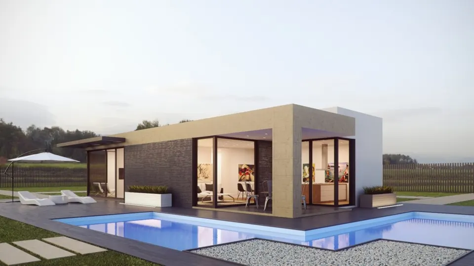 Montažna kuća Marsela, 120 m², MS Montažne Kuće