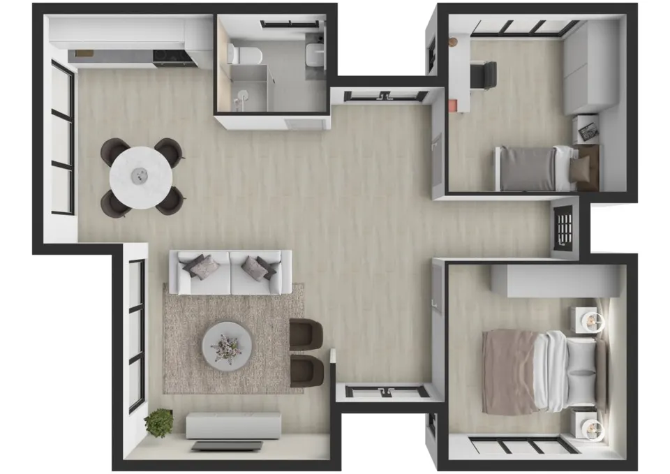 Montažna kuća Marsela, 120 m², MS Montažne Kuće