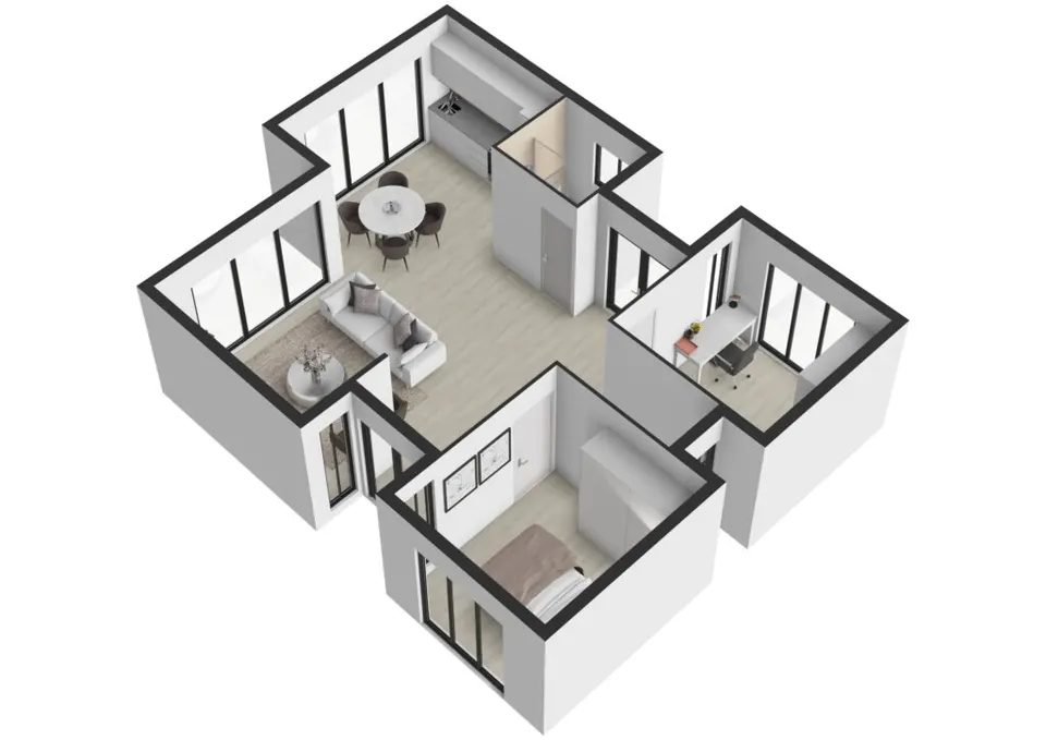 Montažna kuća Marsela, 120 m², MS Montažne Kuće