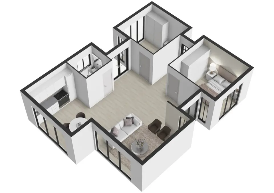 Montažna kuća Marsela, 120 m², MS Montažne Kuće
