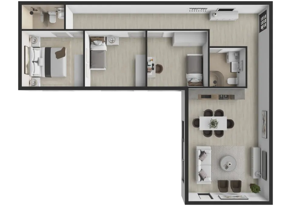 Montažna kuća Matea, 120 m², MS Montažne Kuće