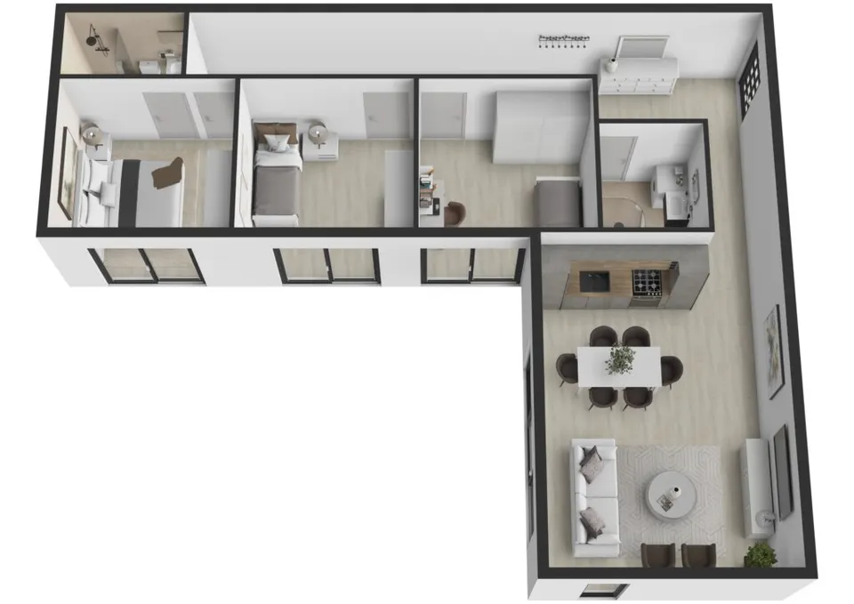 Montažna kuća Matea, 120 m², MS Montažne Kuće