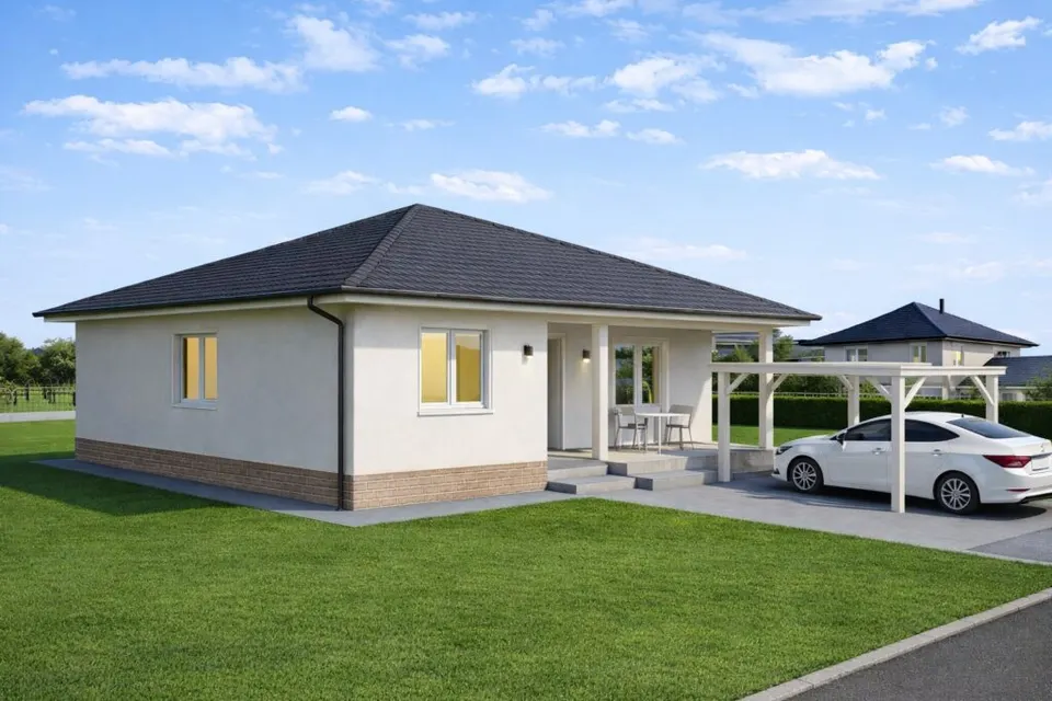 Montažna kuća Nina, 81 m², MS Montažne Kuće