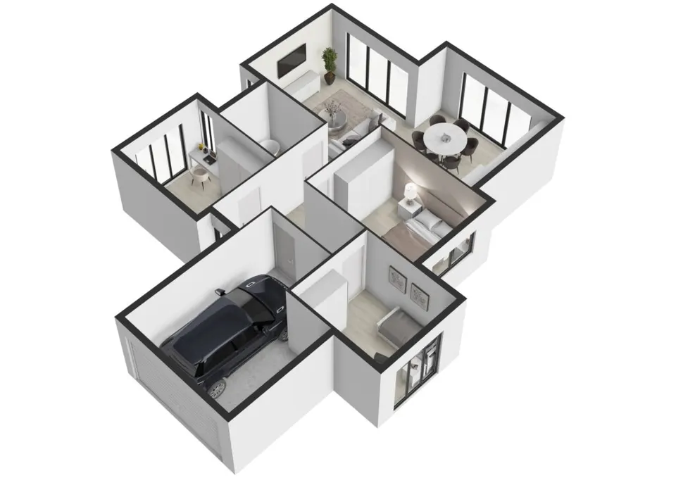 Montažna kuća Primjer 120 m² (cjenik), 120 m², MS Montažne Kuće