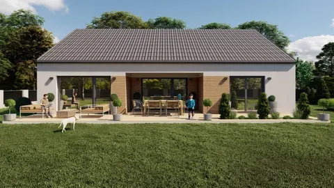 Montažna kuća MINI V 60, 60 m², NOAH