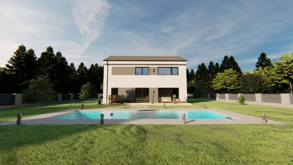 Montažna kuća PRIZMA V 144, 144 m², NOAH