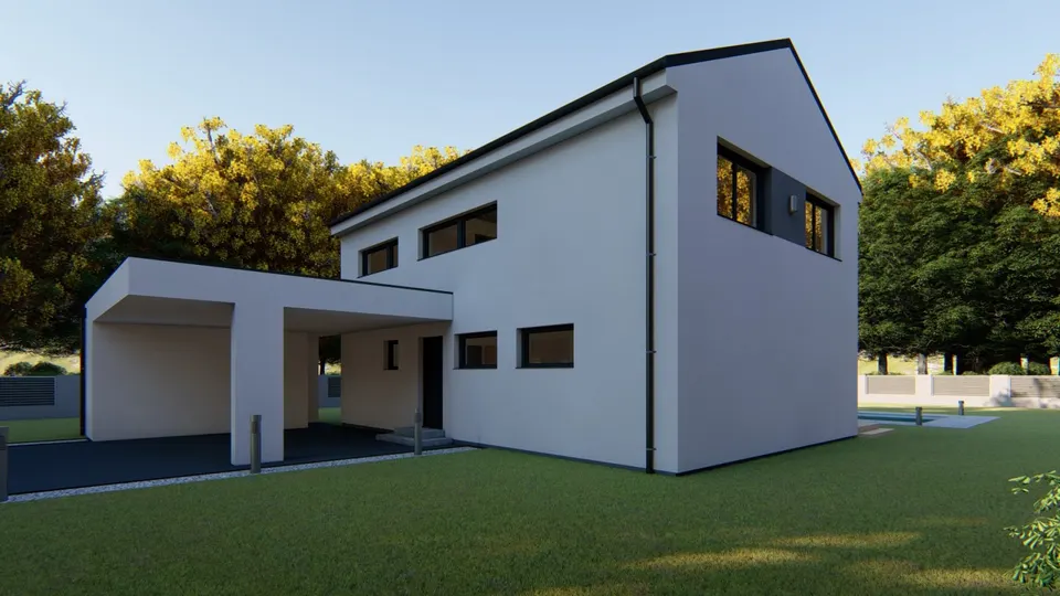 Montažna kuća PRIZMA V 144, 144 m², NOAH