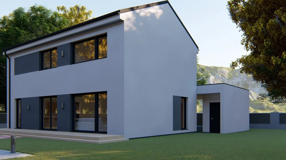 Montažna kuća PRIZMA V 144, 144 m², NOAH