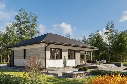 Montažna kuća NV-103, 103 m², NV Trade
