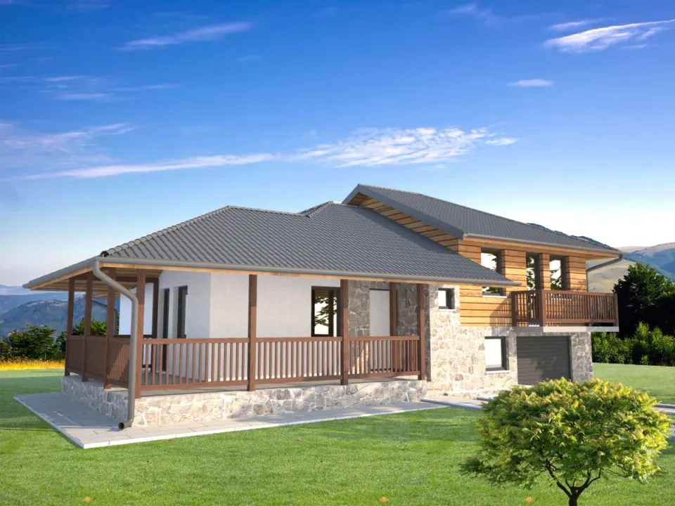 Montažna kuća NV-105, 105 m², NV Trade