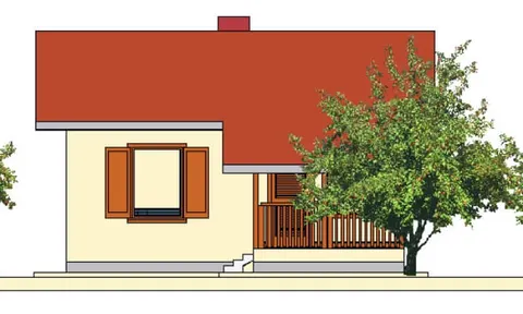 Montažna kuća NV-44b, 44 m², NV Trade