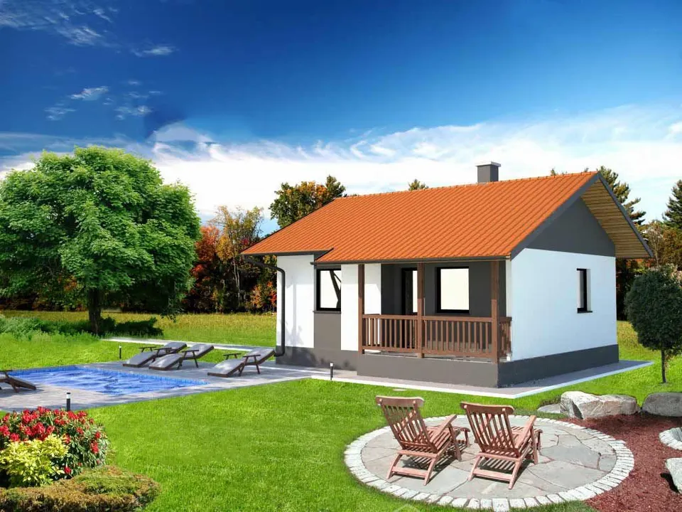Montažna kuća NV-52, 52 m², NV Trade