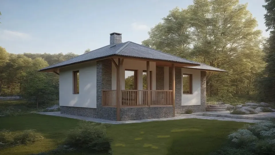 Montažna kuća NV-57, 57 m², NV Trade