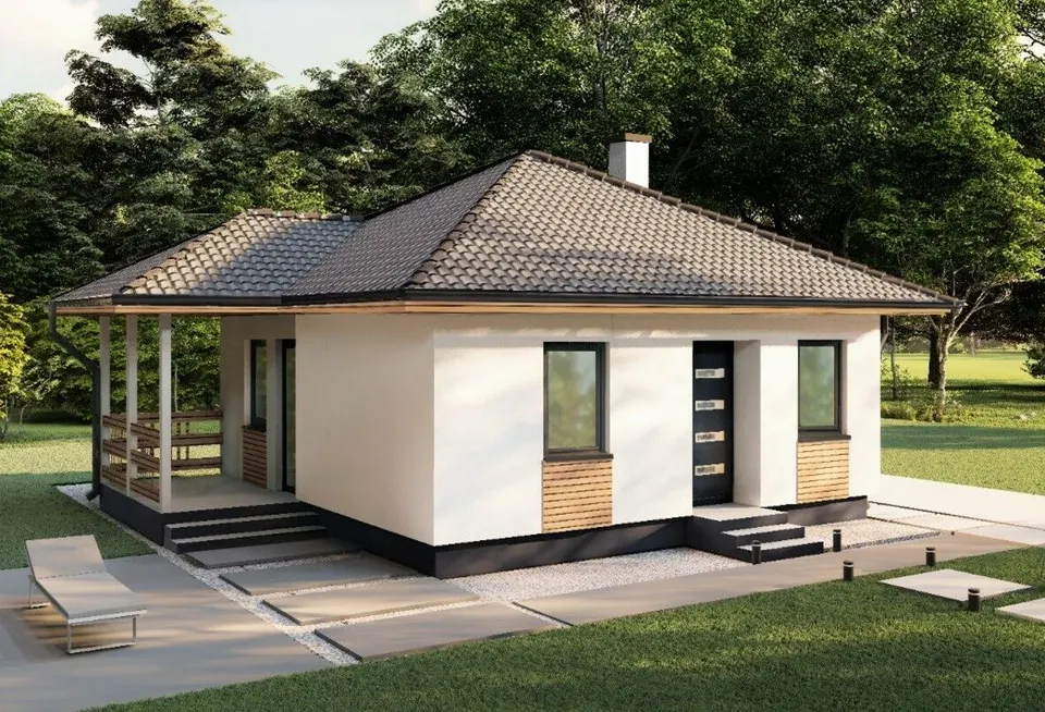 Montažna kuća NV-59, 59 m², NV Trade