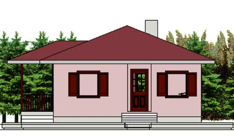 Montažna kuća NV-59, 59 m², NV Trade