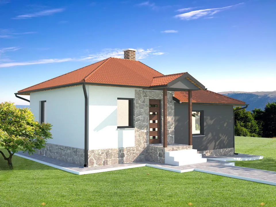 Montažna kuća NV-68, 68 m², NV Trade
