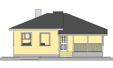 Montažna kuća NV-77, 77 m², NV Trade