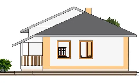 Montažna kuća NV-81, 81 m², NV Trade