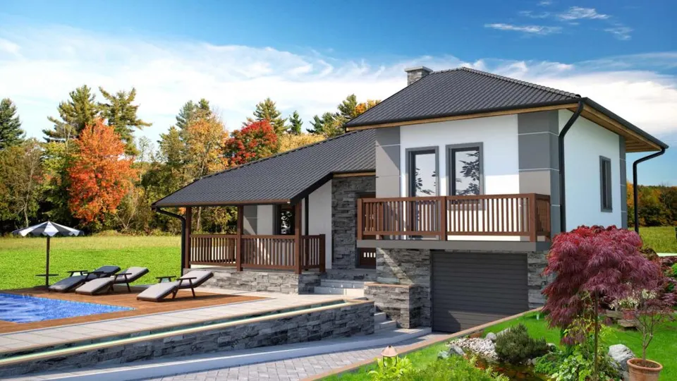 Montažna kuća NV-86, 86 m², NV Trade