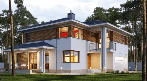 Montažna kuća Q 260, 100 m², Partas