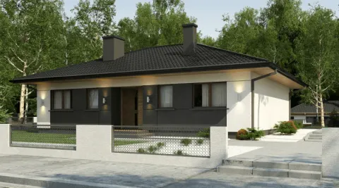 Montažna kuća Q 400, 100 m², Partas